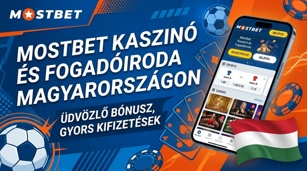 Kaszinó és Sportfogadás Mostbet Magyarország